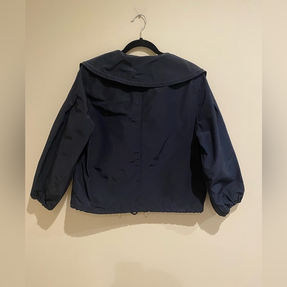 Ann Taylor  Navy Anorak Windbreaker - Picture 5 of 6